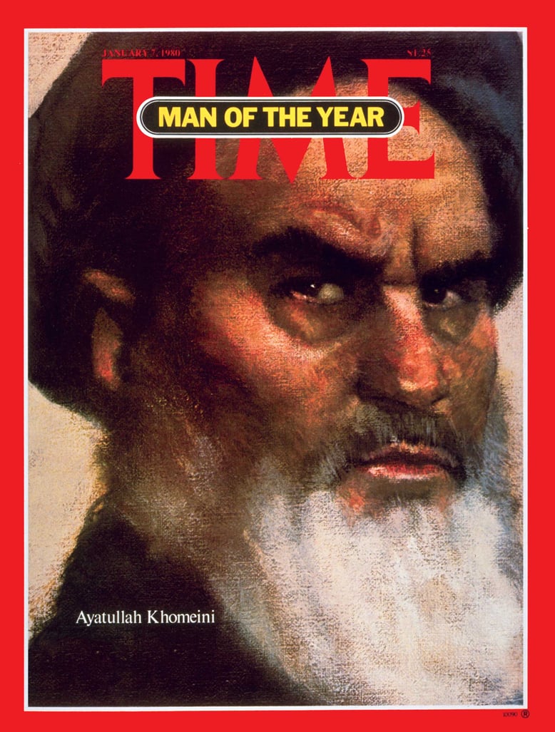 1979, TIME Magazine's person of the year, Ayatollah Khomeini