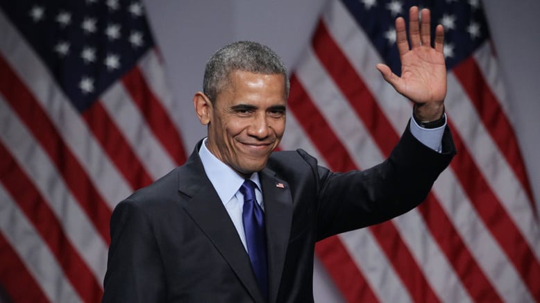 2009, Barack Obama é eleito presidente dos EUA