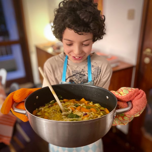 A culinária, os jogos e as conversas infindáveis foram boas companhias na quarentena.